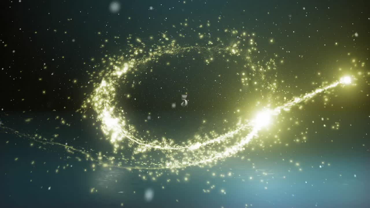 cuenta atrás en la víspera de año nuevo