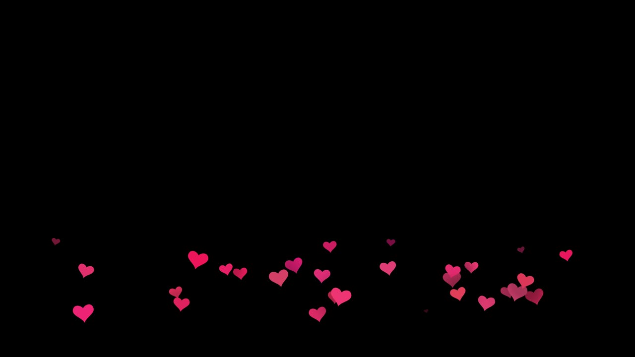 은 심장 모양으로 떨어지는 발렌타인 데이 컨셉