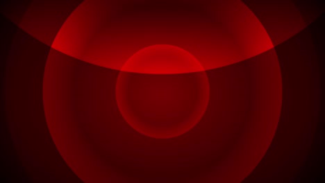 bright red tech abstract futuristic motion background with glowing circles