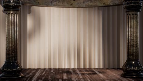 stage-curtain-with-light-and-shadow