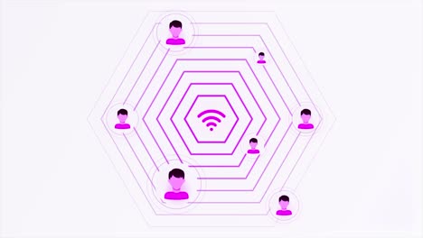 ilustración de conexión a las redes sociales