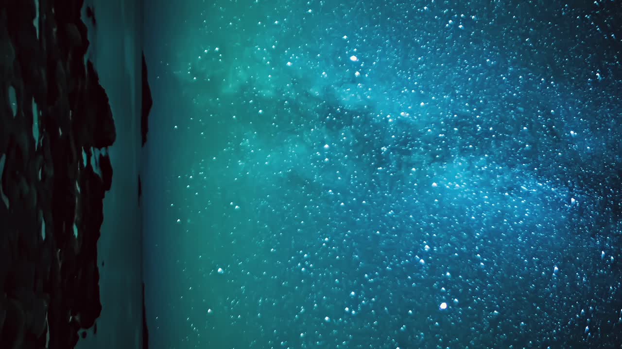 대서양을 가로질러 움직이는 은하계