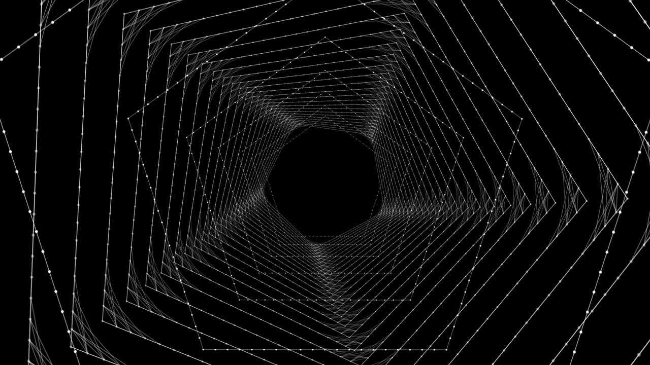 trayectorias blancas en el terreno de horneado negro.