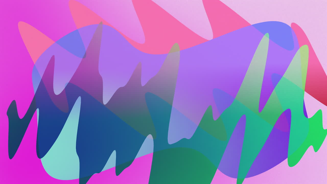 추상적인 다채로운 모양