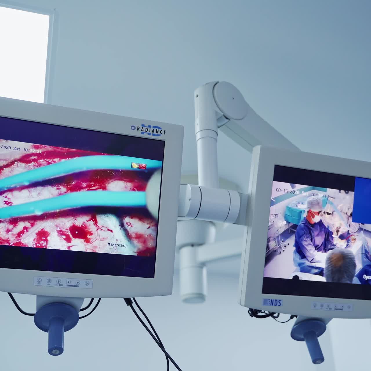 Modern hospital monitor