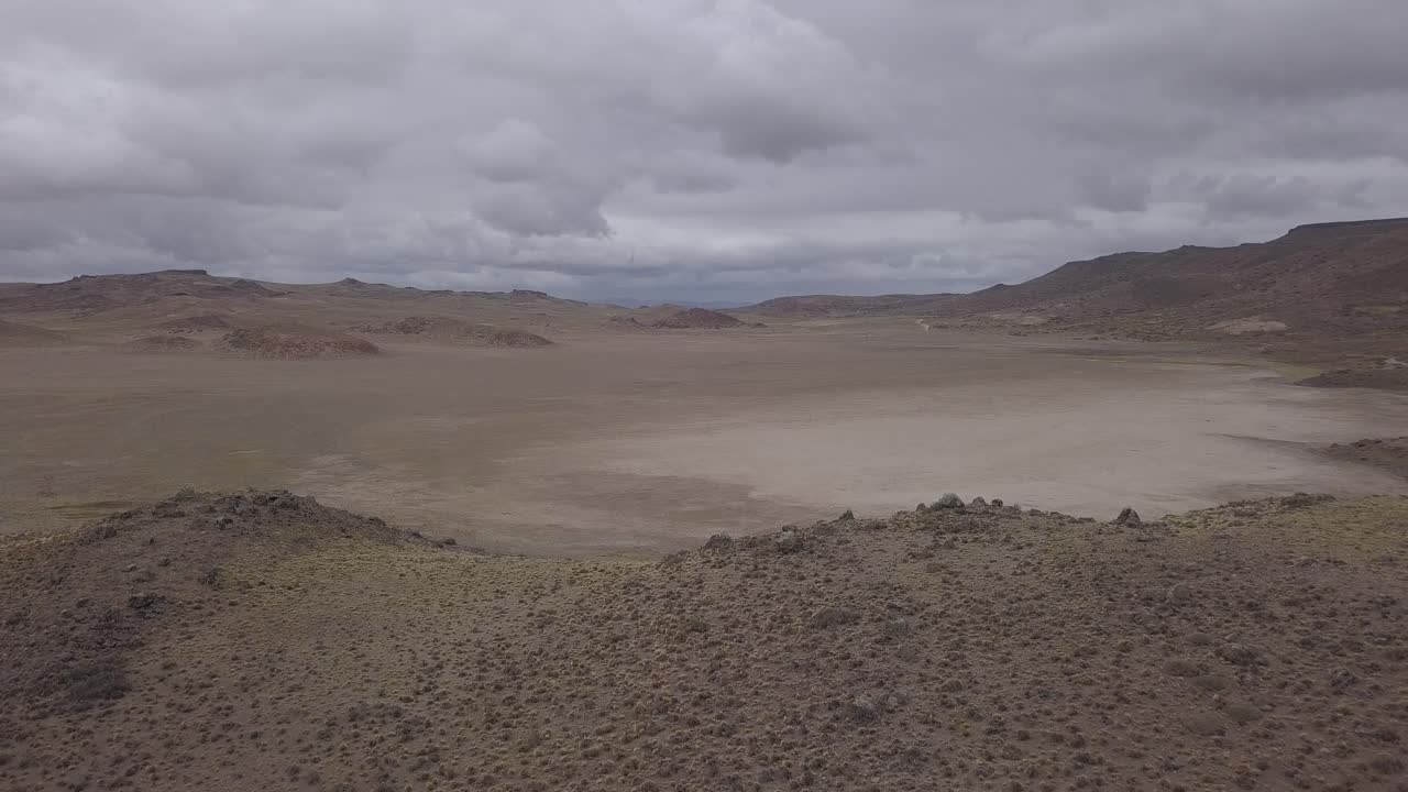 dry lacoon in parque Patagonia