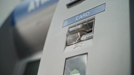atm card slot
