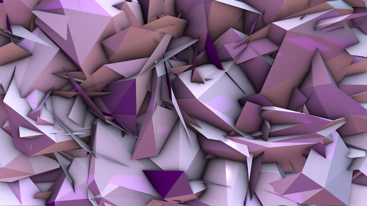 animación de fondo de renderizado 3d moderno diseño conceptual de bajo poli