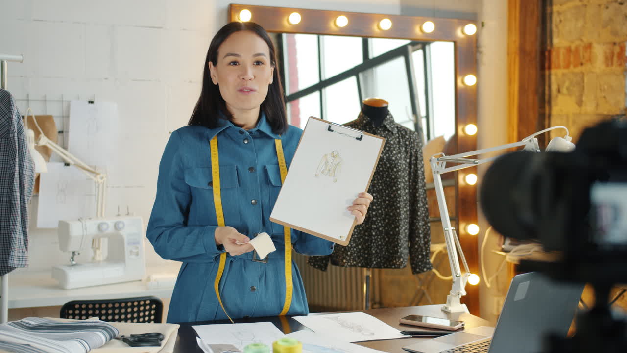 Fashion Designer Explains Clothing Design