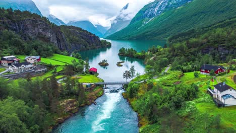 lovatnet-lake-Beautiful-Nature-Norway.