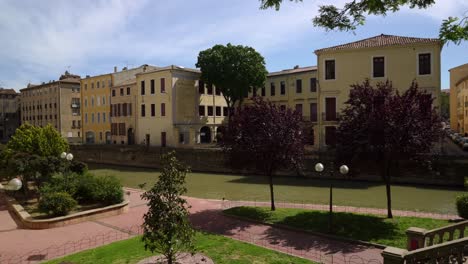 narbonne view of the canal and historic city