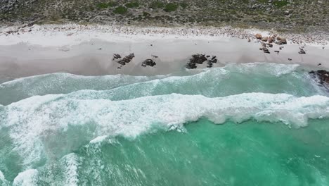 beach at platboom near cape of good hope, south africa