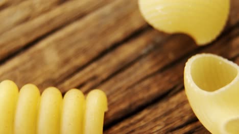 Various-pasta-on-wooden-table