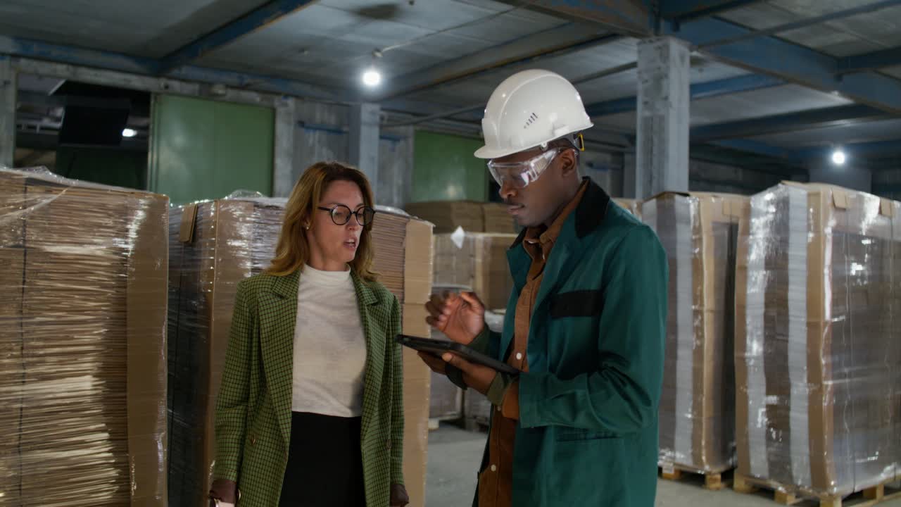 inspección del almacén