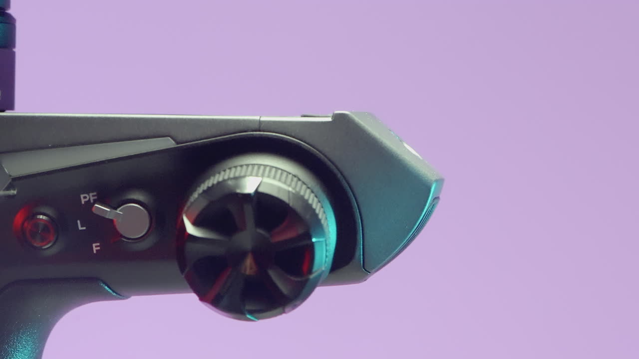 rc 컨트롤러의 클로즈업