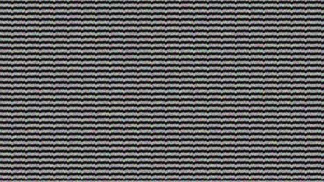 static noise on a tv screen