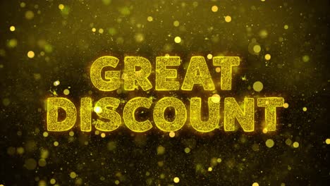 great discount promotion