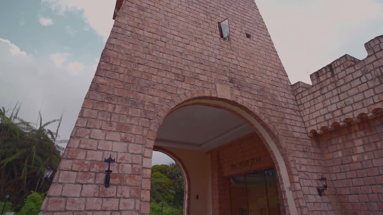 Majestic Stone Castle Tower