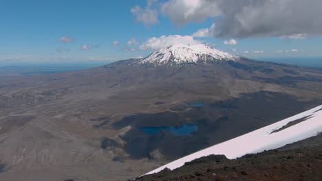 View-on-mount-Ruapehu-from-Ngauruhoe