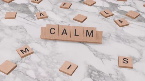 Calm-word-on-scrabble