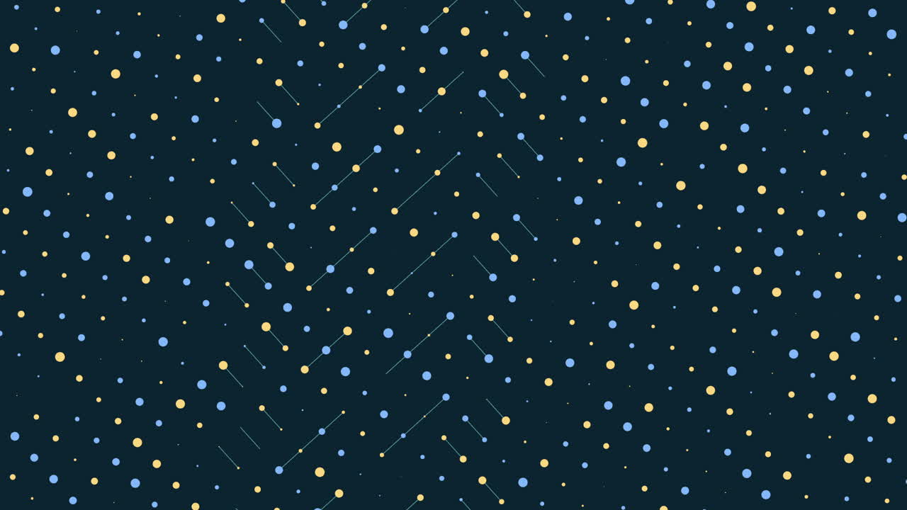 선이 있는 빨간색과 파란색 도트 패턴