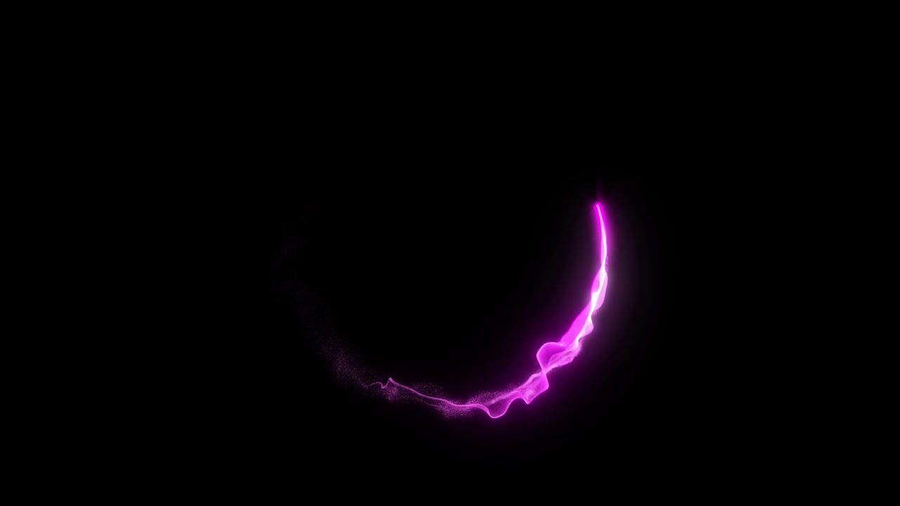 Cerchio Astratto Rosa Luminoso