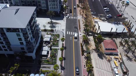 oceanside strand drone follow the road