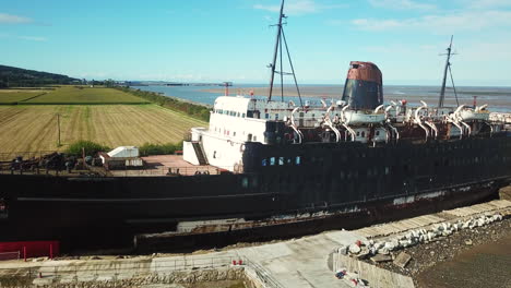 tss duke of lancaster in north wales lancaster england