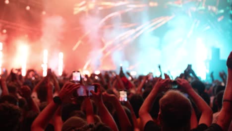 flashing animation frames set the stage ablaze, creating an unforgettable entertainment experience at night concert