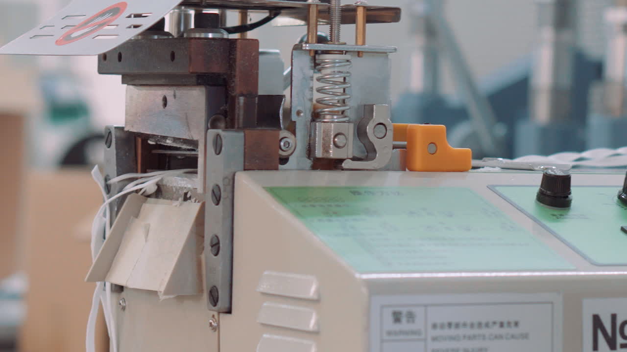 안면 마스크 용 고무줄 절단 용 자동 기계