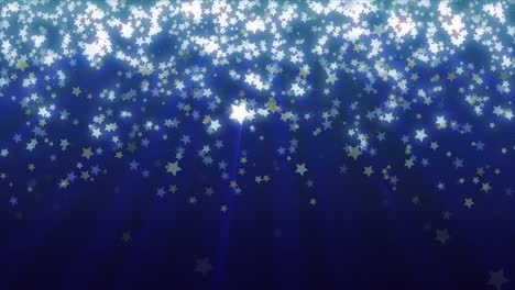 el fondo de las estrellas caída