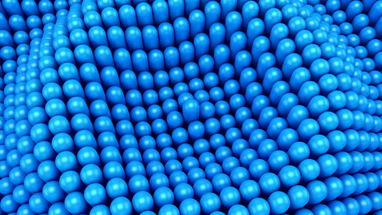 은 파동을 형성했습니다.