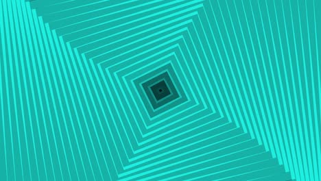 fondo de túnel geométrico de neón digital abstracto en bucle. patrón de animación brillante futurista de 4k que avanza con la tecnología de colores azules y el concepto cibernético con espacio de copia