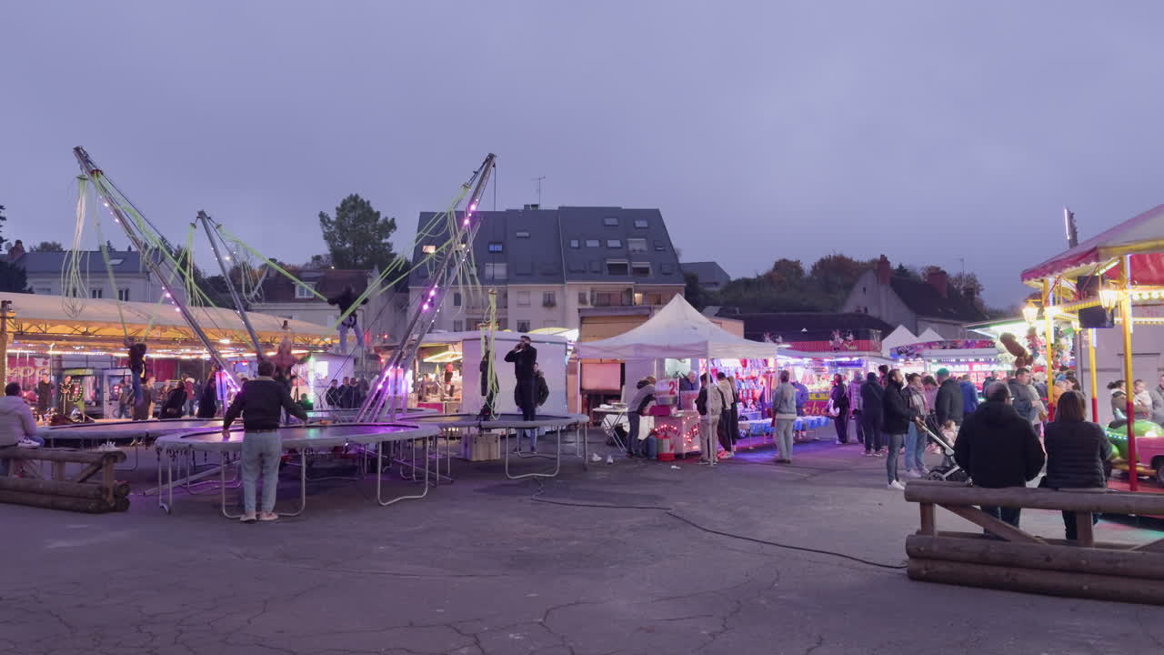 Funfair at Night