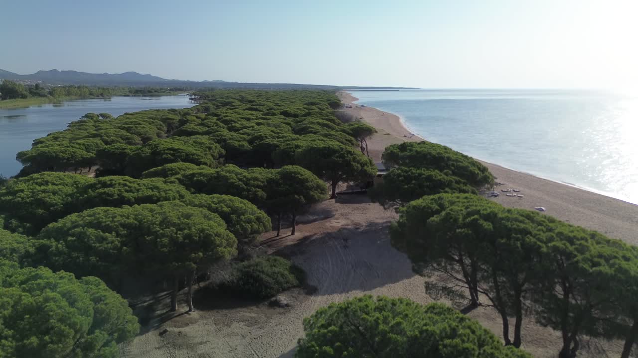 nature, vacation, summer, italy, beach, sea, travel, sand, water, coast, panorama, drone, lagoon, see, travel destinations, sardinia, landscape, ocean