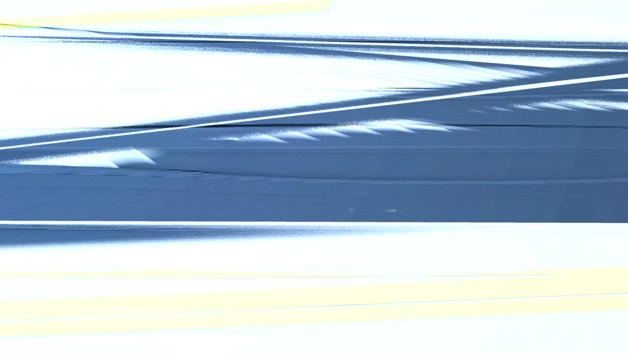 Horizontal Distorted Abstract Lines