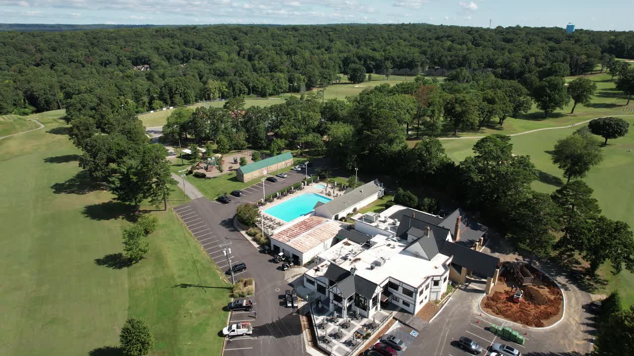 Signal Mountain, Chattanooga, Tennessee, 4K Drone Footage