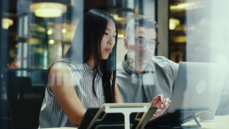business team collaboration in modern office