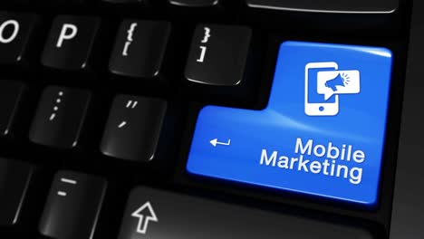 mobile marketing keyboard button