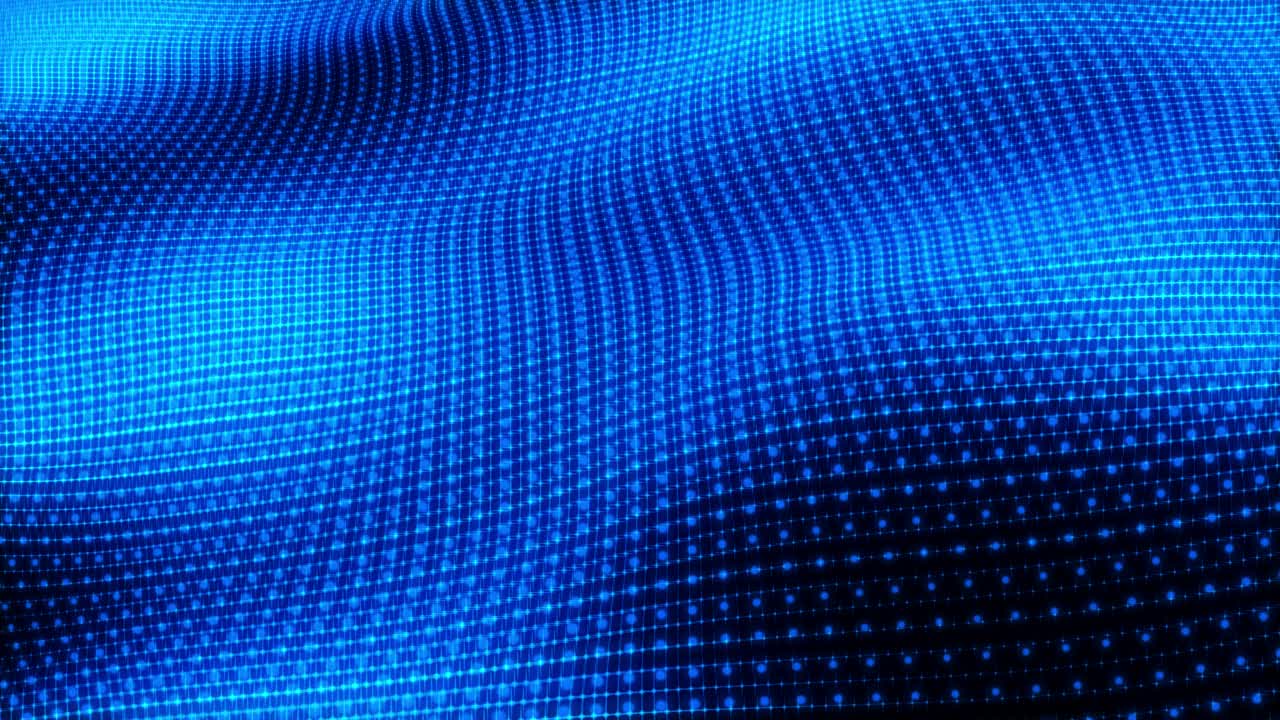 el remolino del paisaje azul movimiento en movimiento