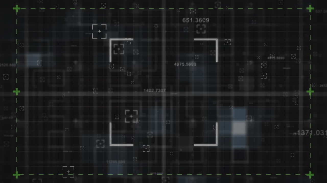 Animation of marker and data processing