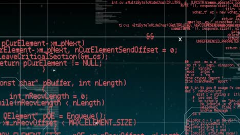 Programmcodes-Und-Quadratische-Muster