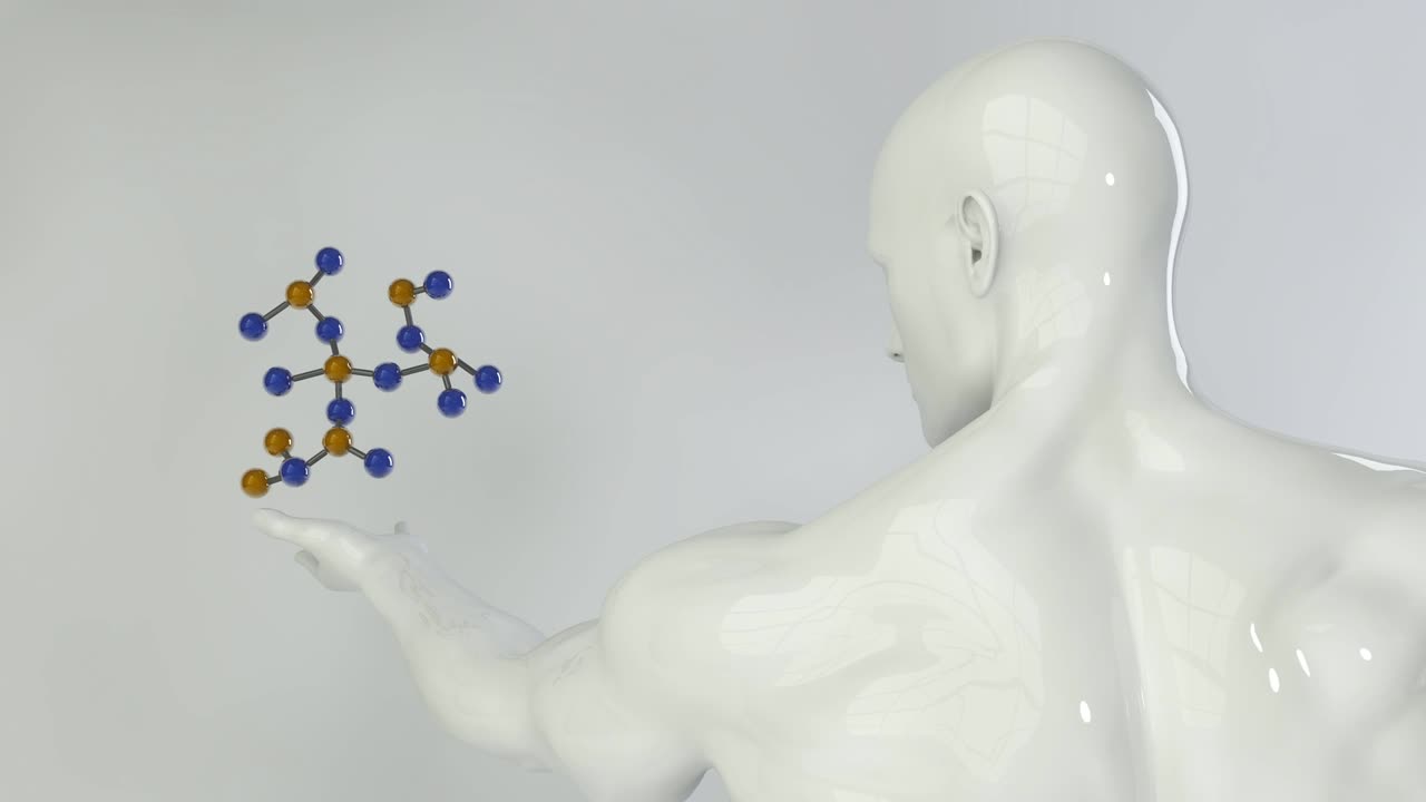 과학의 배경은 프레젠테이션을 위한 추상적인 개념입니다.