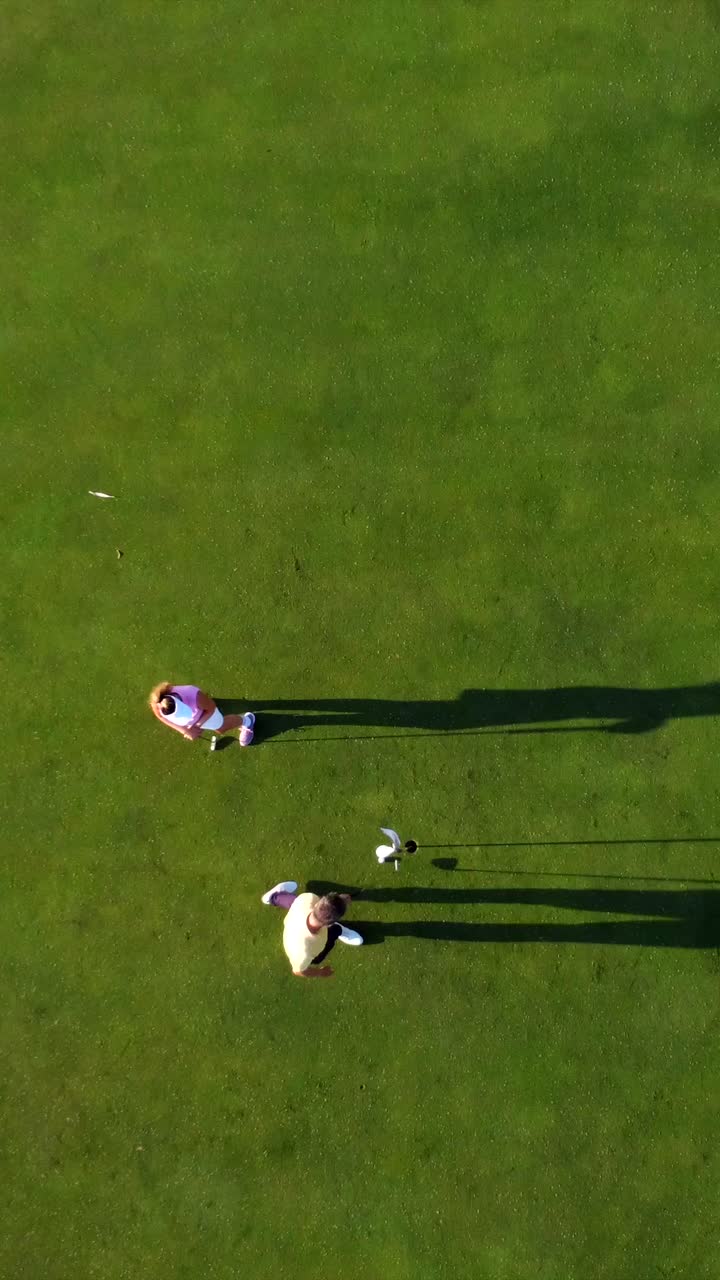 Golfers on the Green