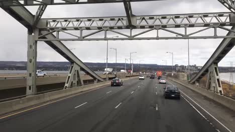 wycieczka autobusem piętrowym nad skyway