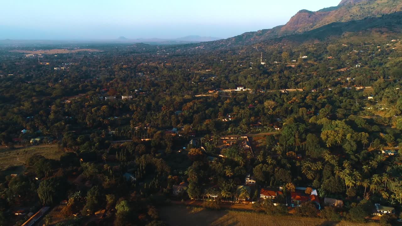 탄자니아 모로고로 마을 조감도