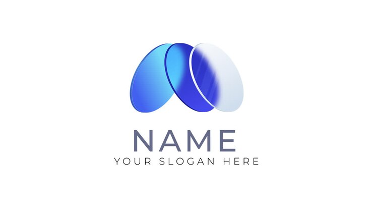 Abstract Logo Design for Eye Care or Vision Company