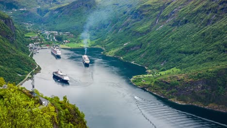 Fiordo-De-Geiranger,-Noruega.