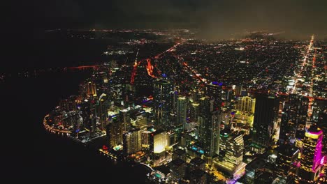 city night lights miami