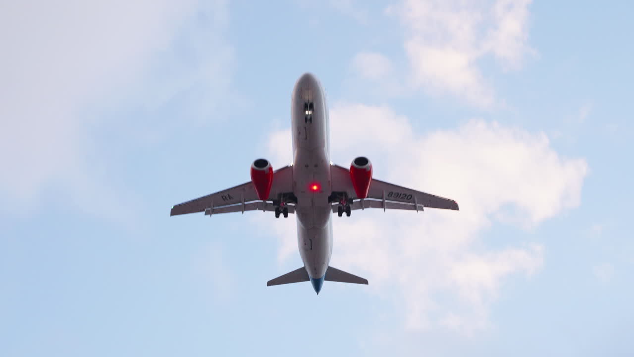 Aterrizaje del avión